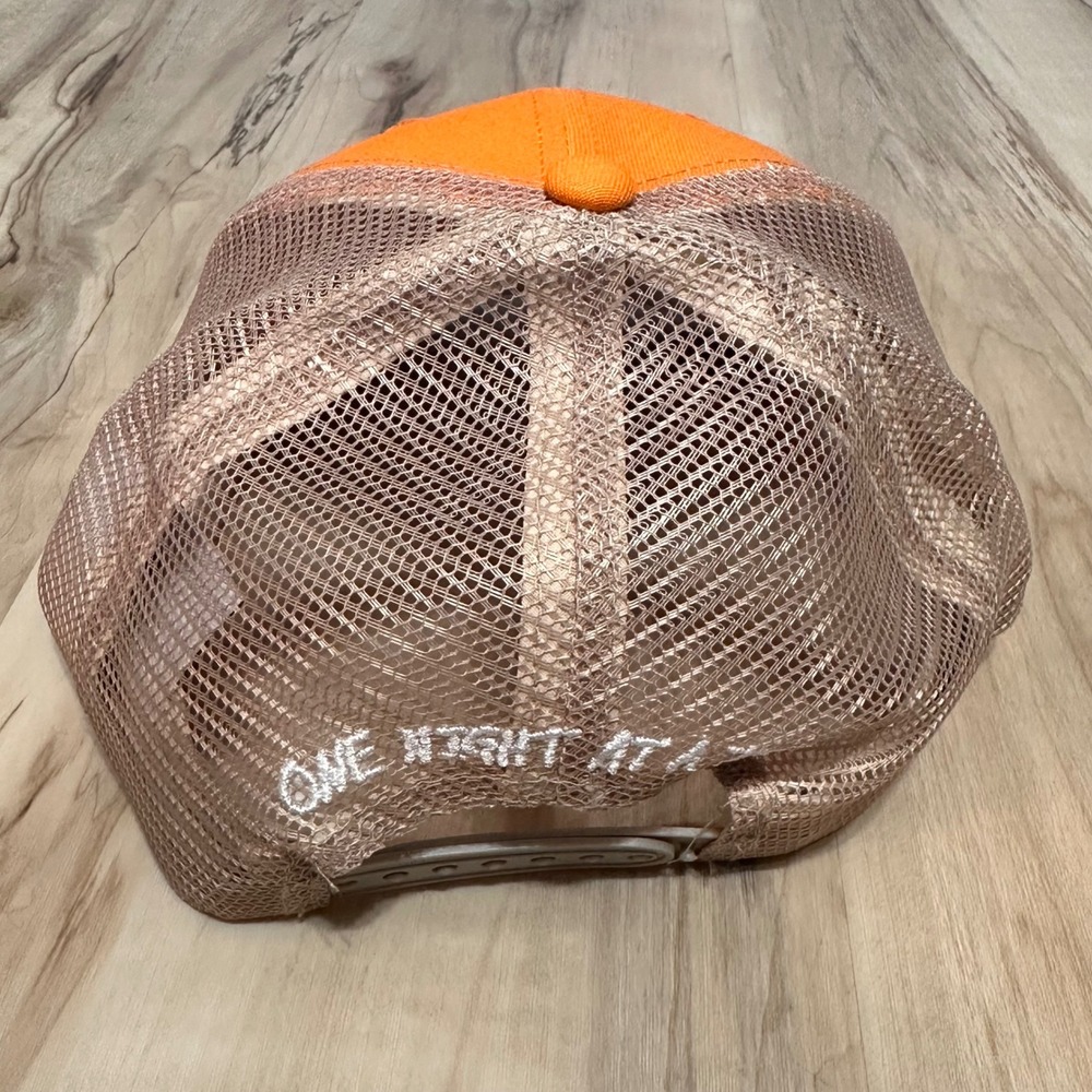 Morgan Wallen "One Night At a Time Tour" orange trucker hat - Picture 4 of 8